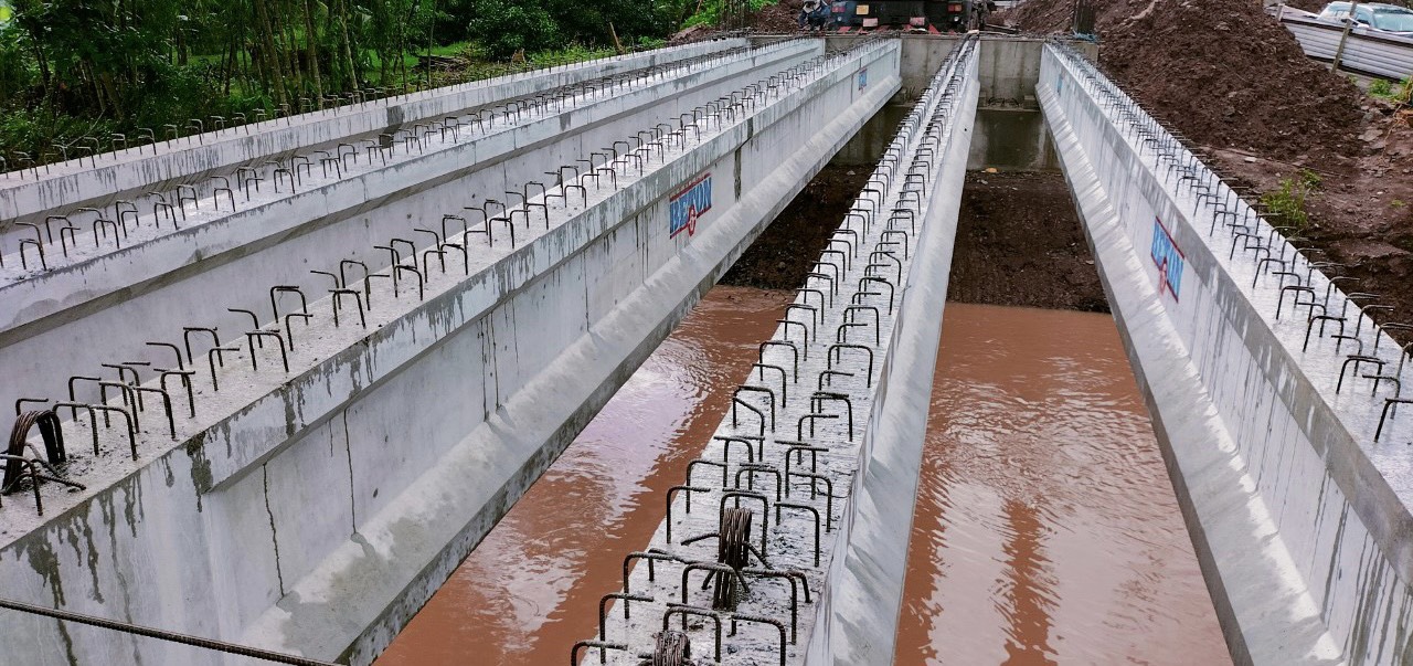 Dầm căng sau tải trọng H30 & XB80 - HL93 trong công trình cầu đường